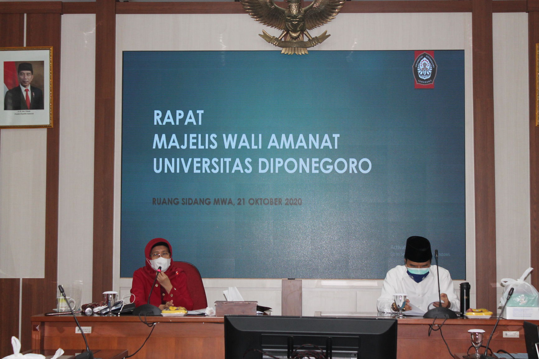 PENGESAHAN RKAT UNDIP PERUBAHAN IV TAHUN 2020