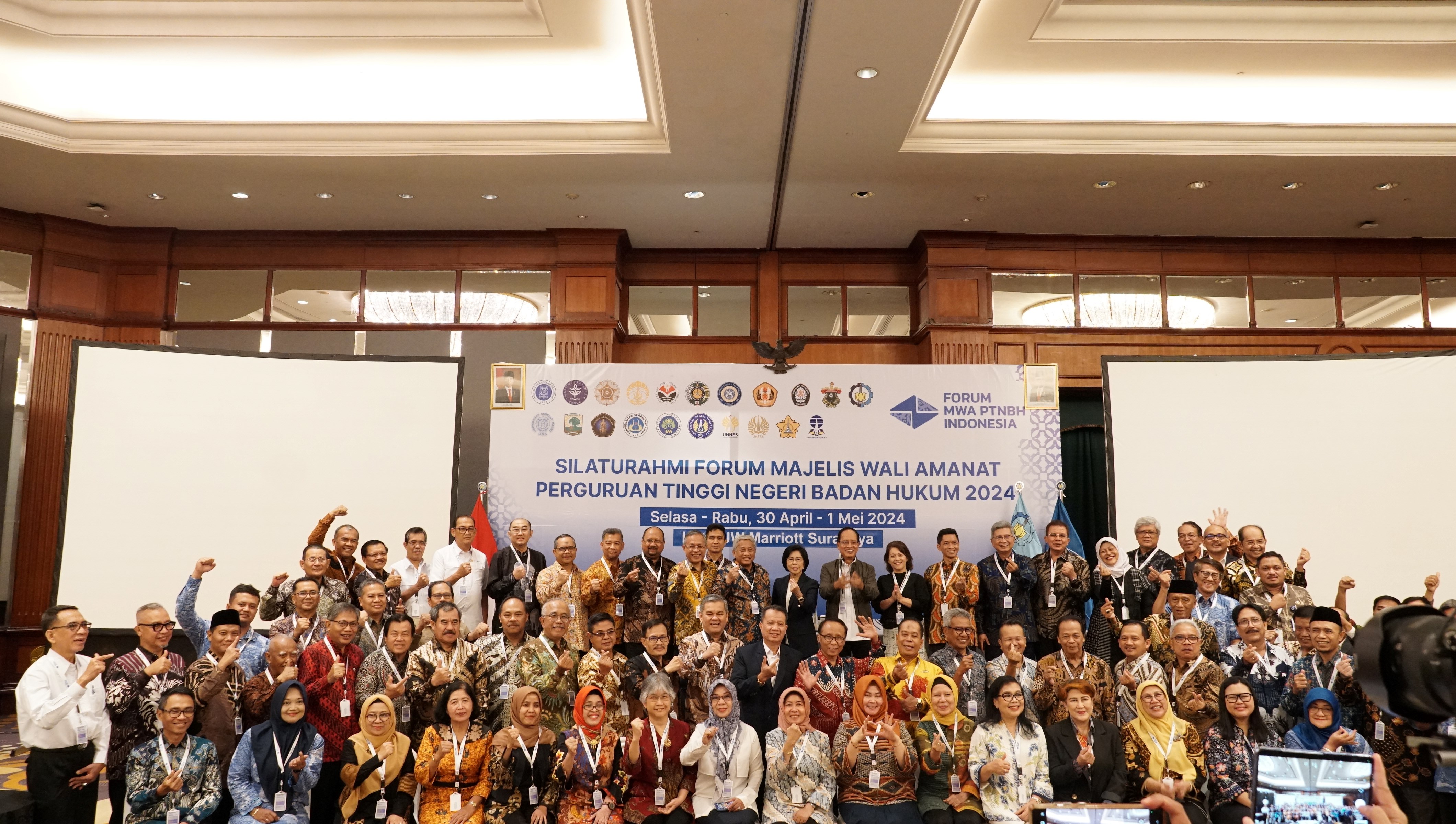 Pertemuan Forum Majelis Wali Amanat Perguruan Tinggi Negeri Badan Hukum di Institut Teknologi Sepuluh Nopember