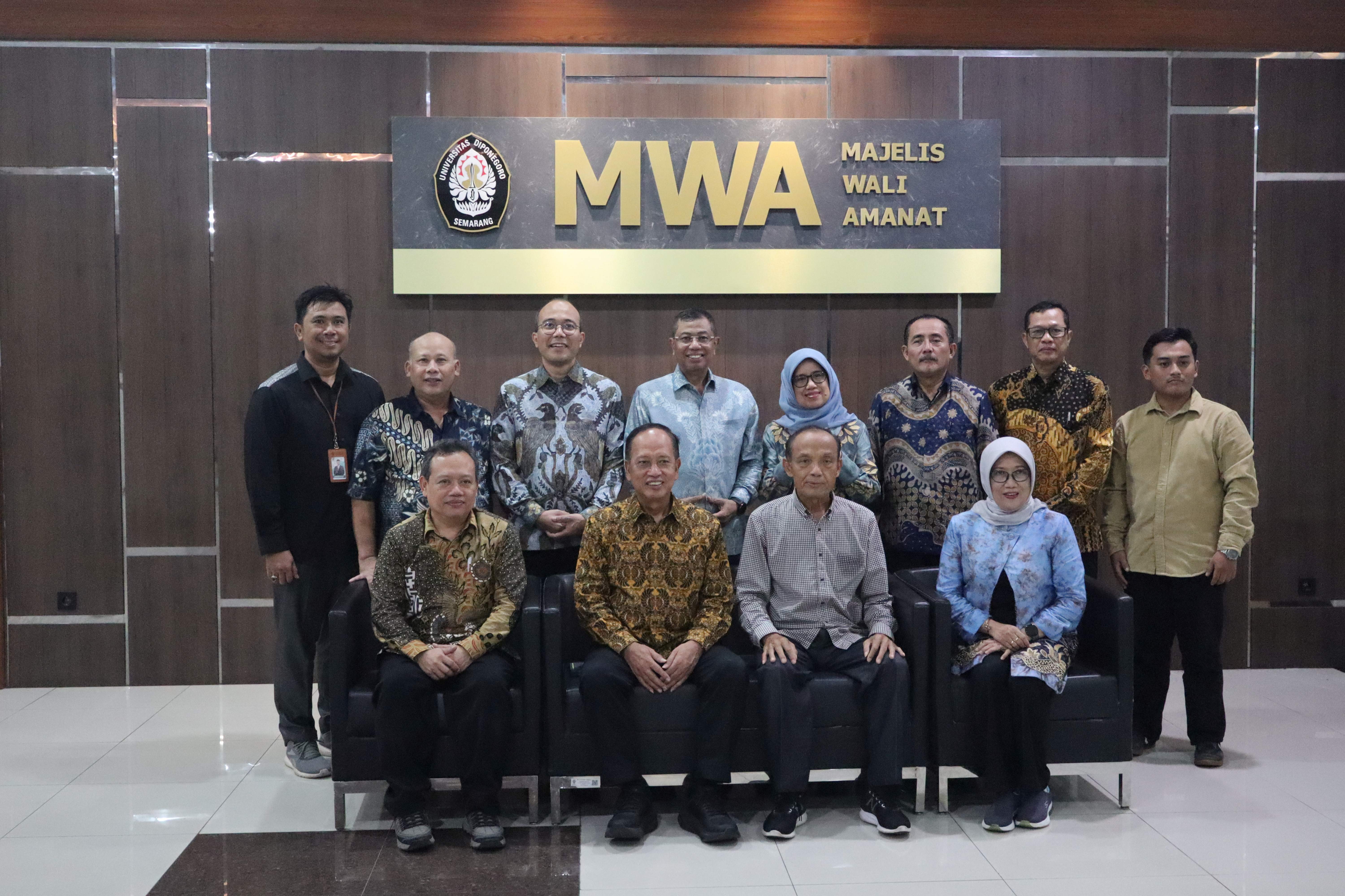 Pimpinan Majelis Wali Amanat Universitas Diponegoro Periode Tahun 2026 – 2031